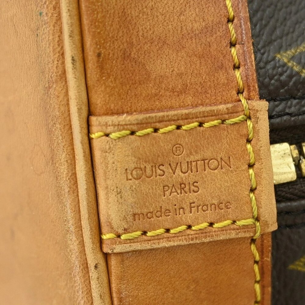 BUYIT LOUIS VUITTON ALMA HANDBAG MONOGRAM M51130 VI0973 YQ05481 - Picture 12 of 12